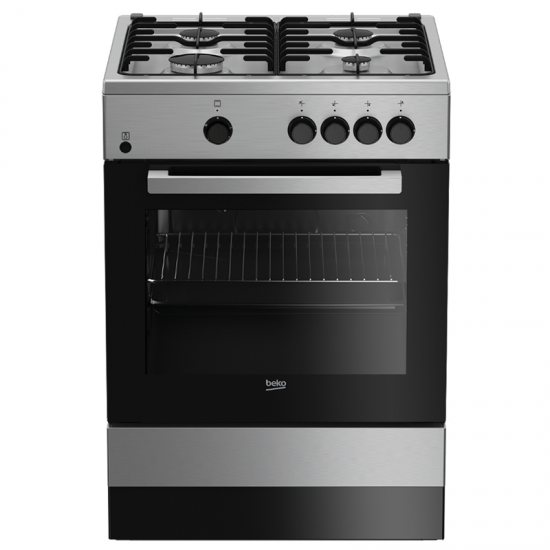 COCINA BEKO FSG62000DXL 4 FUEGOS INOXIDABLE 85x60x60 BUTANO [3008157] -  260,68€ : En Degisa somos especialistas en Electrodomesticos. Lavadoras,  frigorificos, TVy mucho mas!