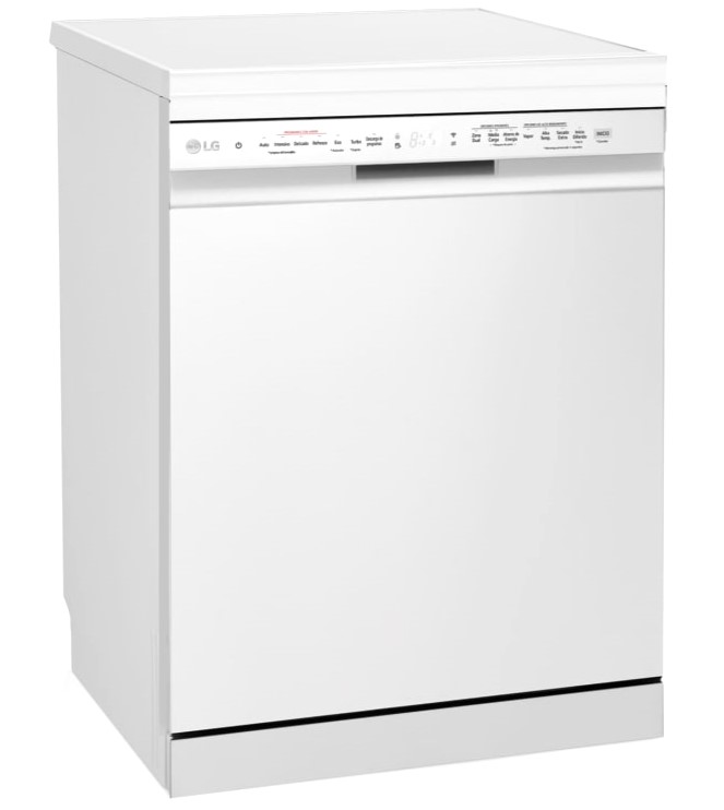 LVJ. LG DF242FWS 46dBA QUADWASH BLANCO