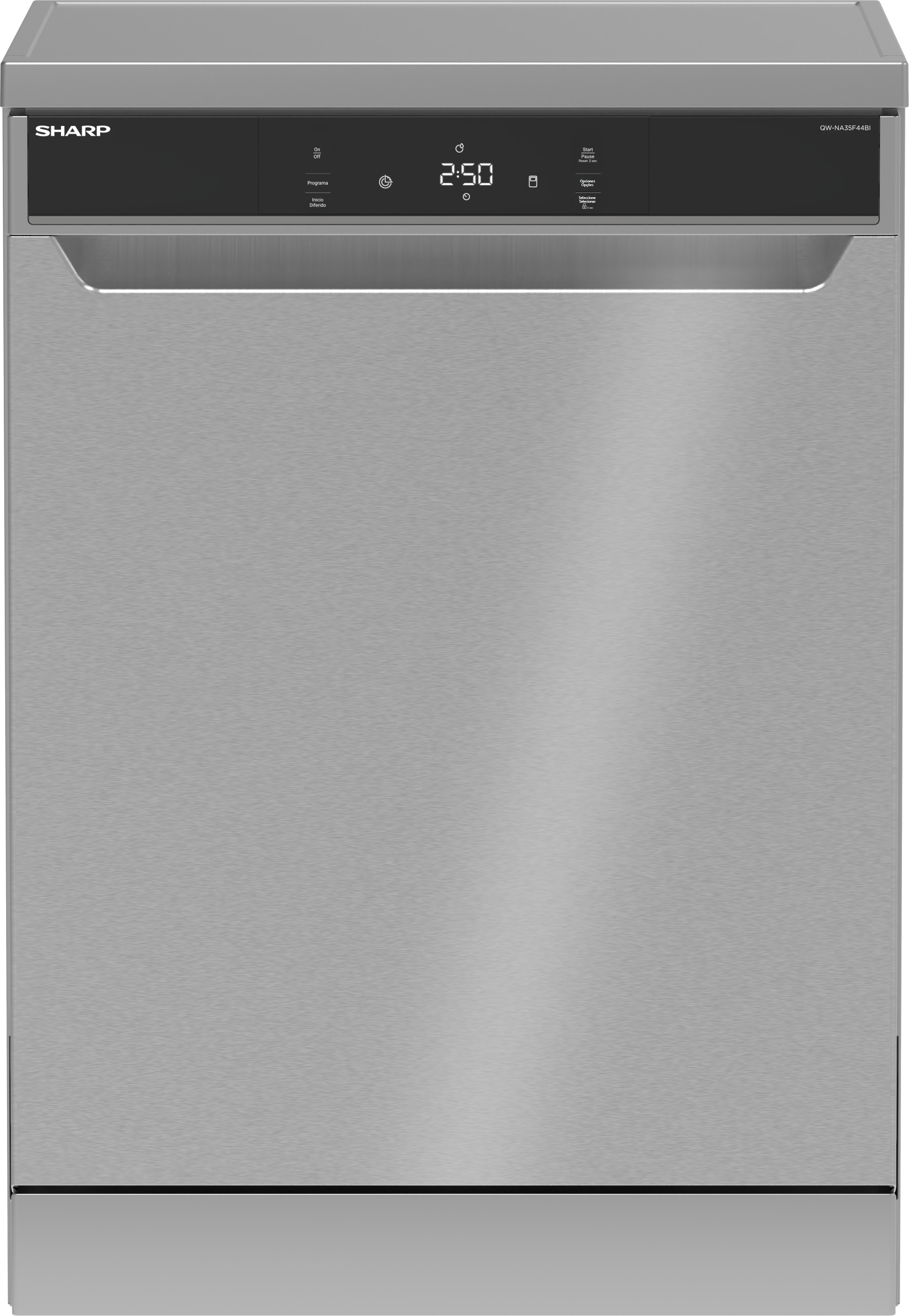 LVJ. SHARP QWNA35F44BI INOX 3ªB