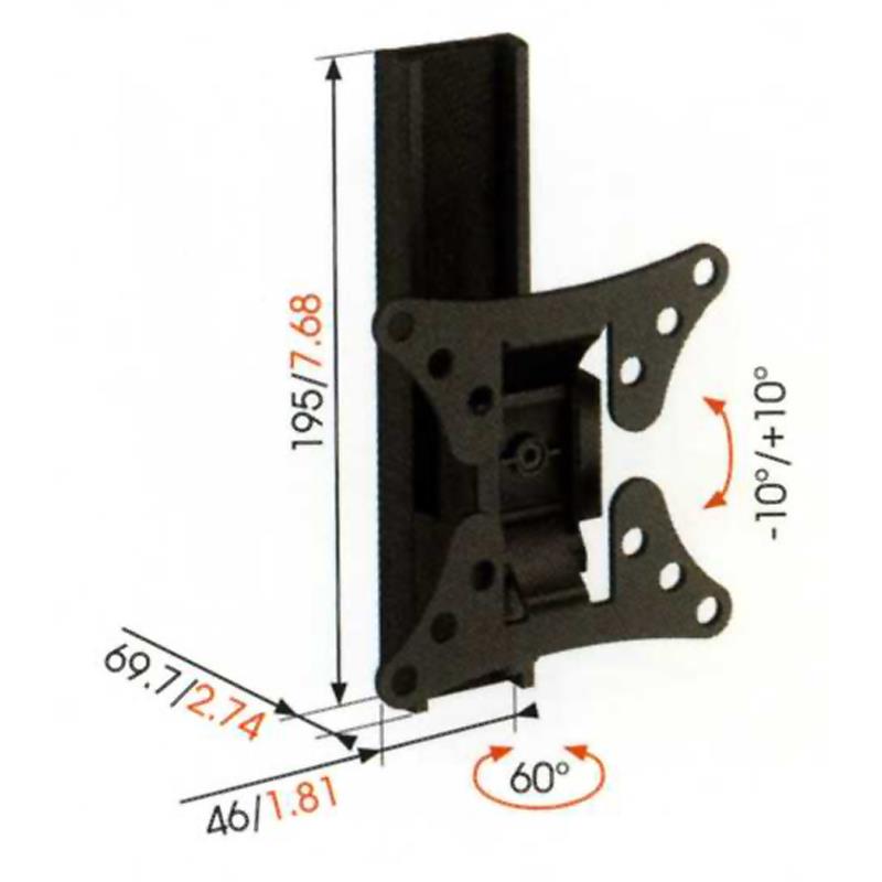 Soportes TV WALL1020SR VOGELS