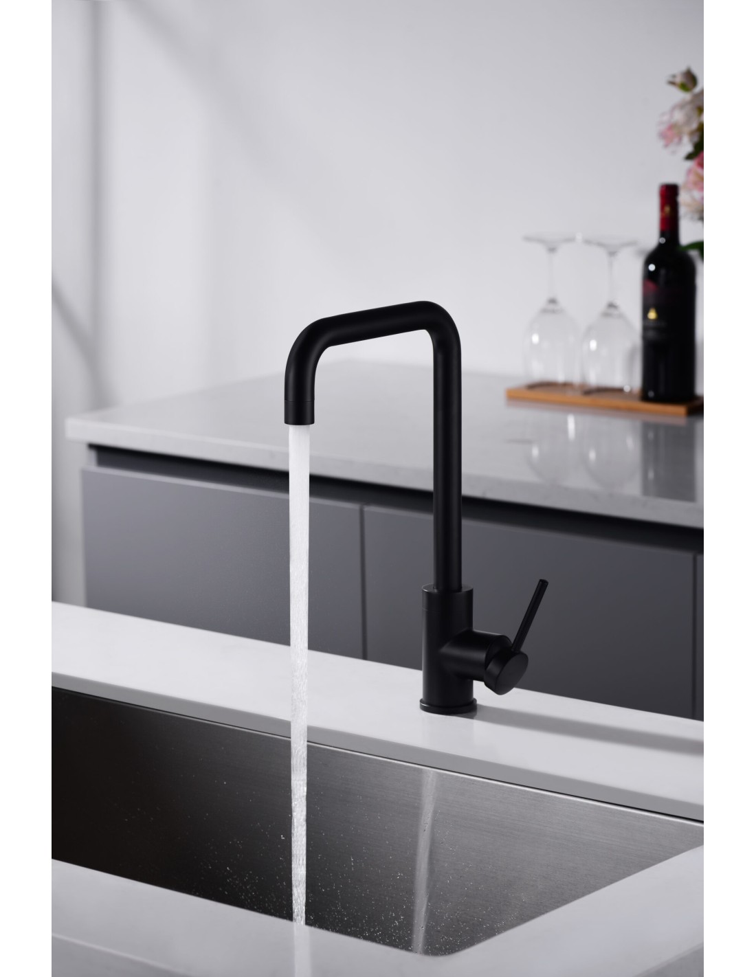 GRIFO IMEX GCR004NG LOIRA NEGRO MATE