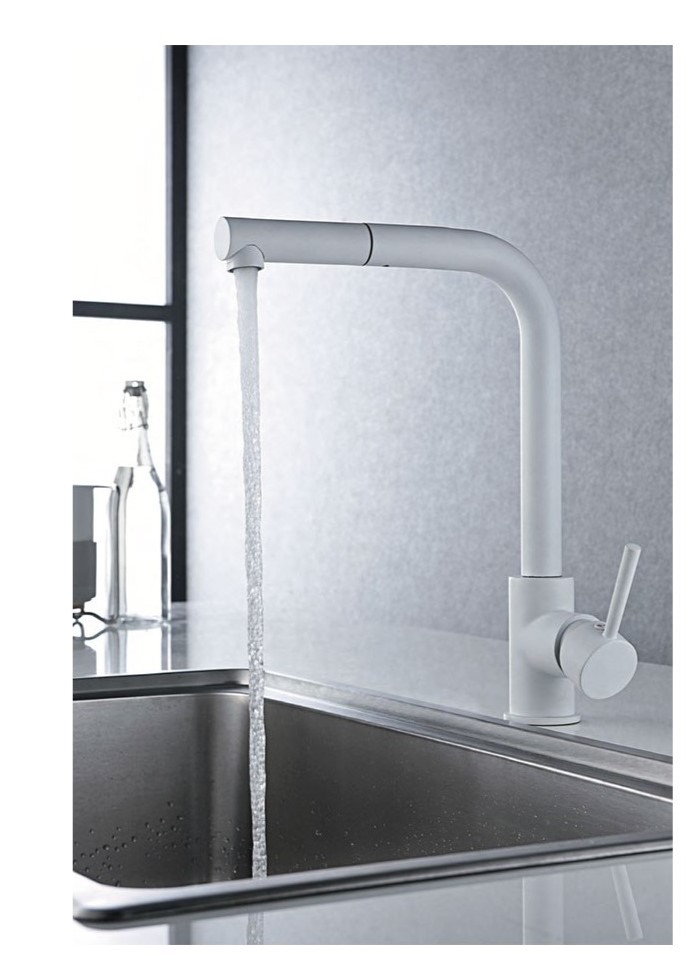GRIFO IMEX GCE006BL MALTA BLANCO MATE