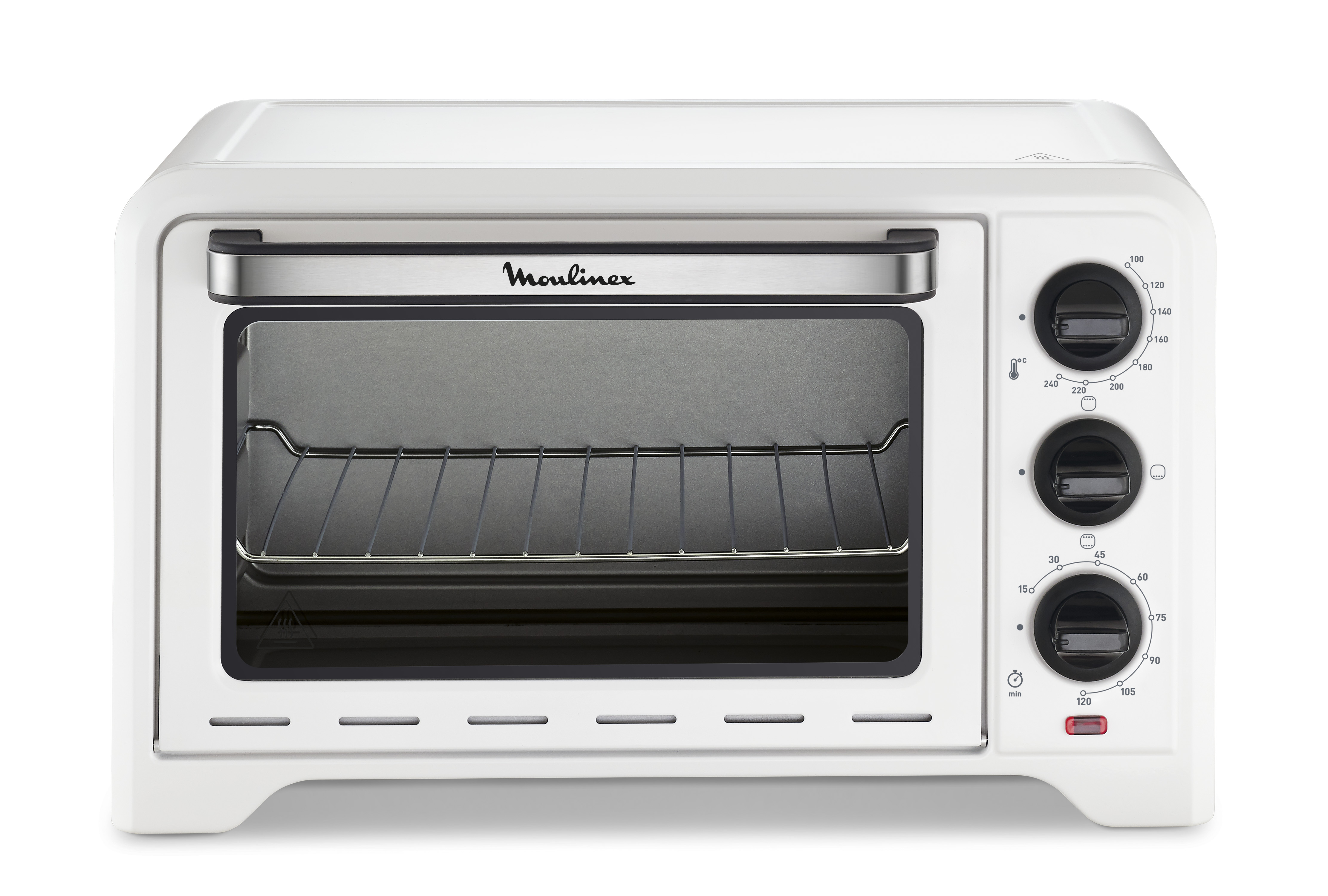 Moulinex – Horno de sobremesa Moulinex OX4411 19 L con temporizador y 3 modos de cocción.