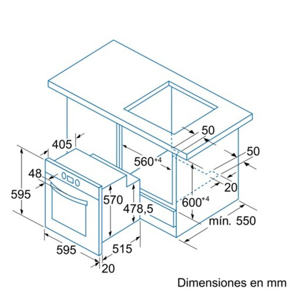 Balay 3CB5351B0 - Horno Compacto Control Comfort Clase A Blanco -  Lacasadelelectrodomestico.com