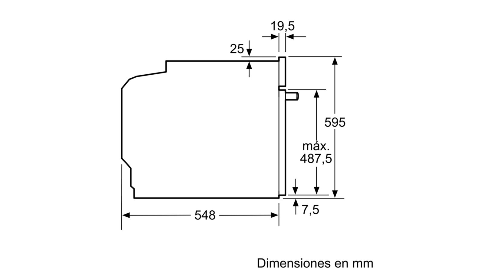 227140 HORNO BOSCH HBA5370W0 MF DISP CRISTAL BLANCO