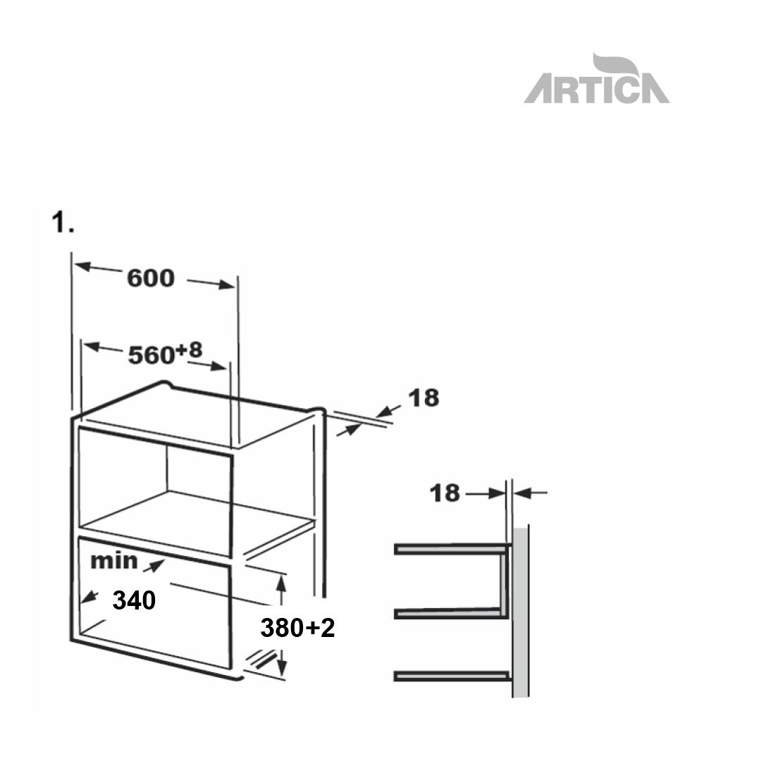 MICR. ARTICA AMW204580IDW INTE DSP 20L BCO