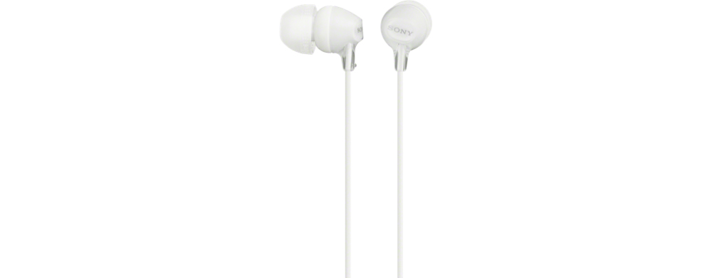 200265 AURICULARES SONY MDREX15LPW BLANCO SILICONA INTR 200265 AURICULARES SONY MDREX15LPW BLANCO SILICONA INTR