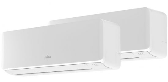 Fujitsu – Aire acondicionado Multisplit 2×1 Fujitsu con 1.840 frig/h + 2.459 frig/h – ASY3525U11MIKMC.