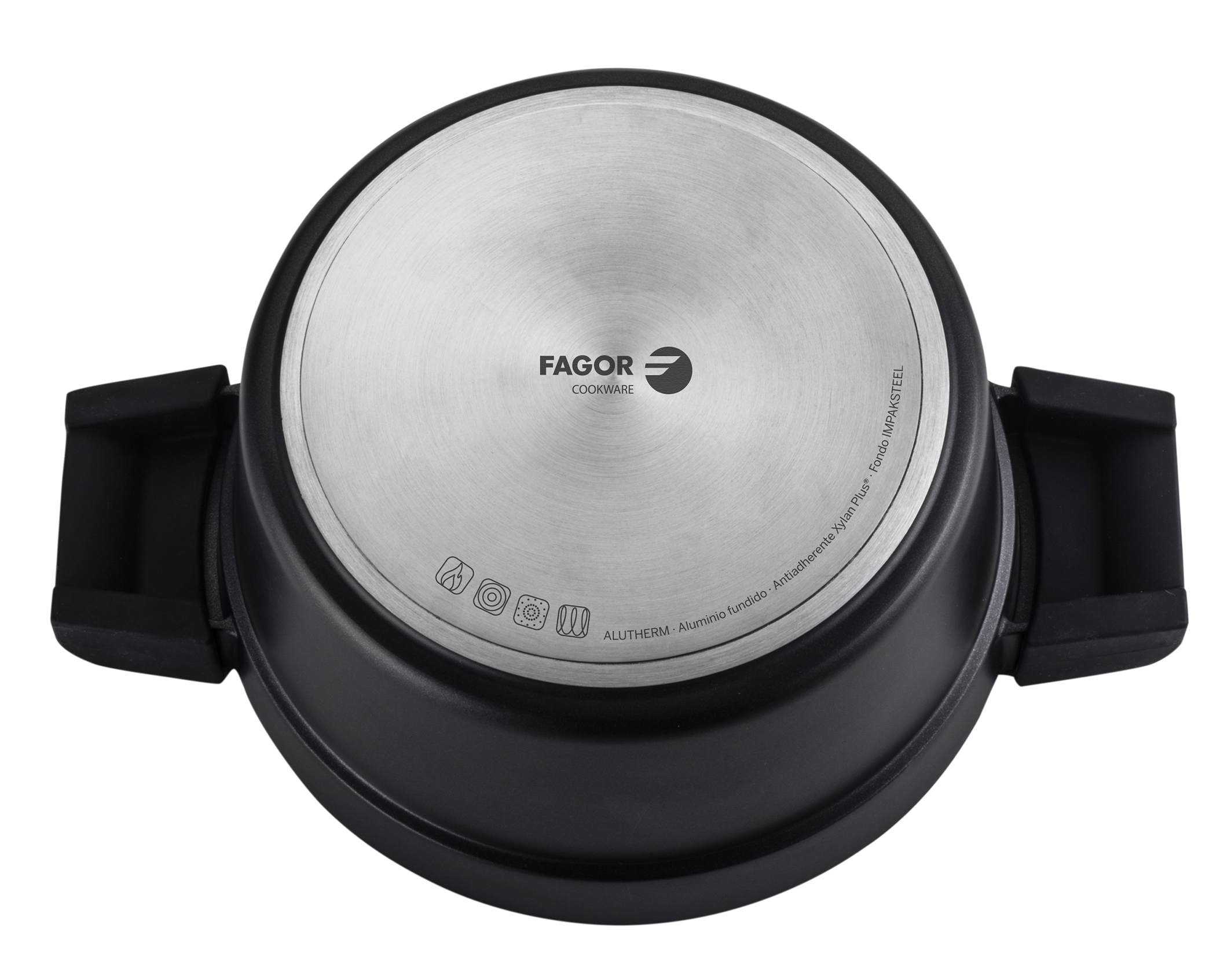 CACEROLA FAGOR ALUTERM 24CM ALTA C/TAPA
