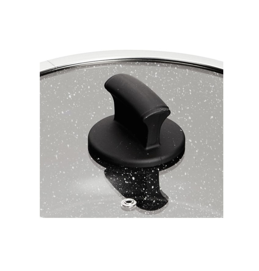 CACEROLA INOXIBAR ABSOLUT 32CM TAPA CRISTAL 18169