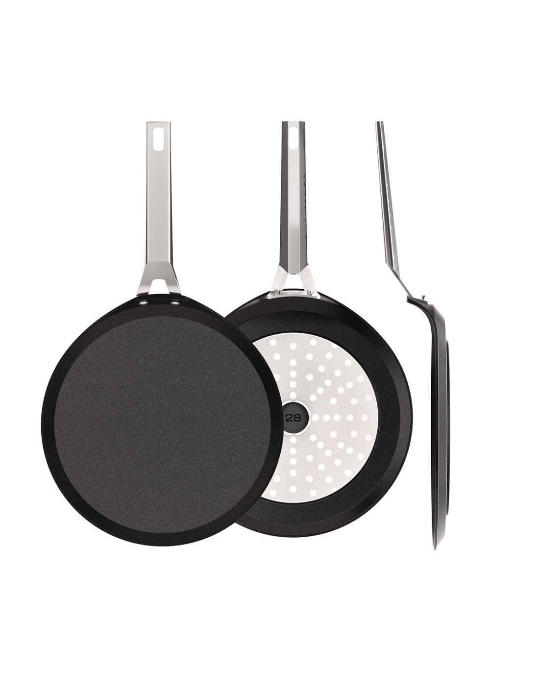 SARTEN VALIRA AIRE IND 4647/25 CREPERA 28CMS