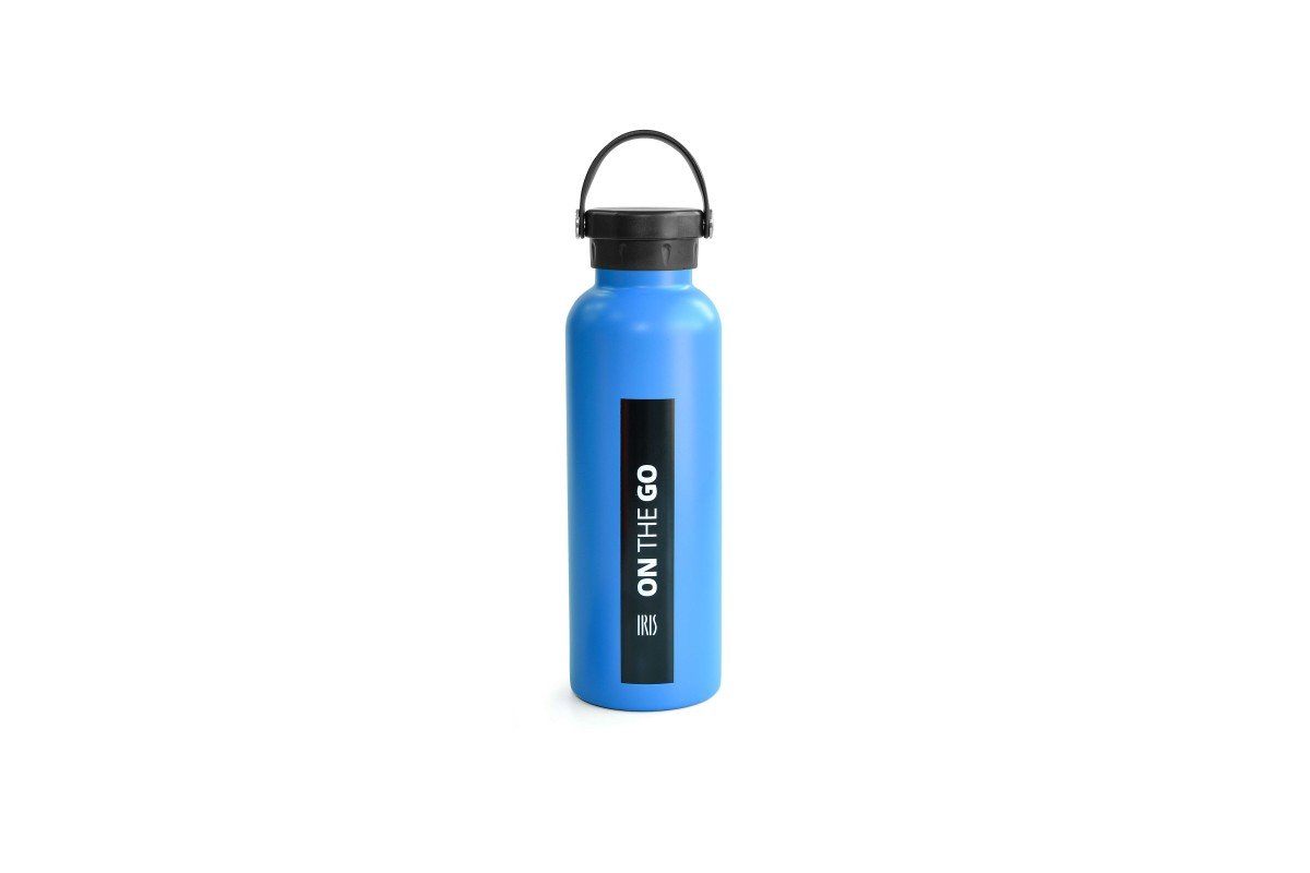 BOTELLA TERMO IRIS 9812-IB 750 ML. AZUL ON THE GO