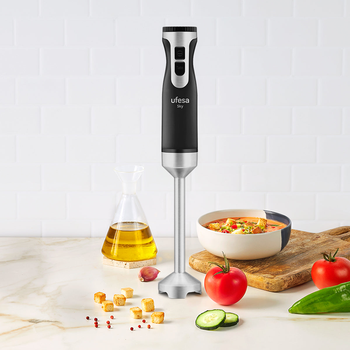 BATID. UFESA SKY 1200W PIE INOX S/A 4 CUCHILLAS