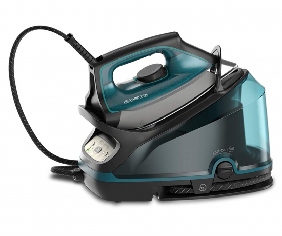 Rowenta – Centro de planchado Rowenta Compact Steam Pro DG7623F0 con Microsteam 400 HD Láser.