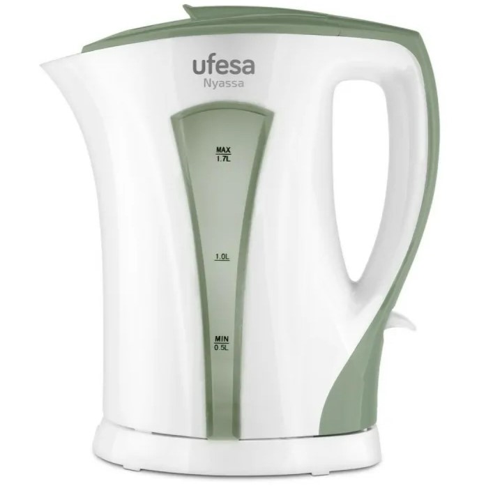 HERVIDOR UFESA NYASSA 2200w 1,7L BCO/VERDE