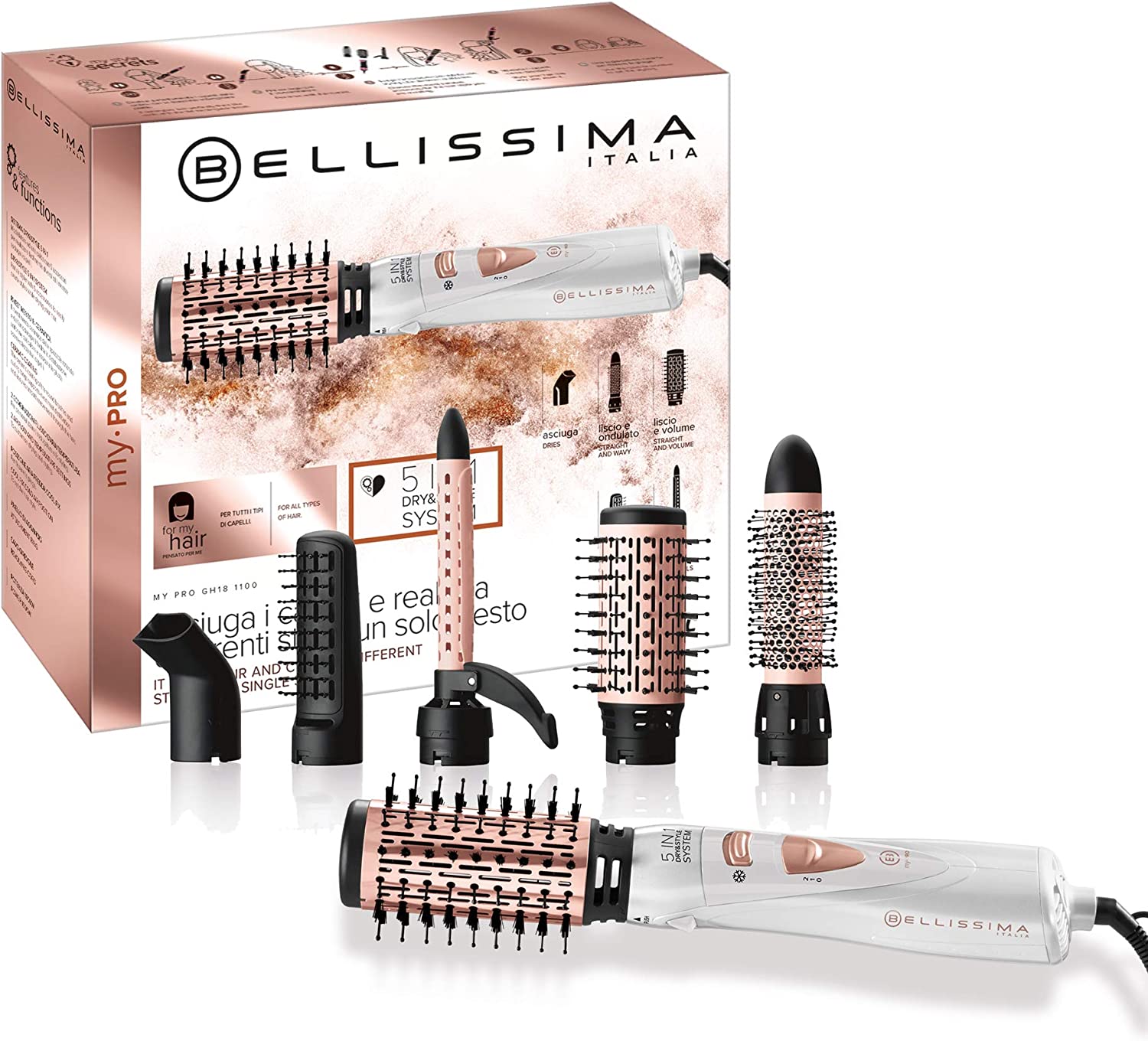 Bellissima – Moldeador de Aire Bellissima My Pro GH18 1100.