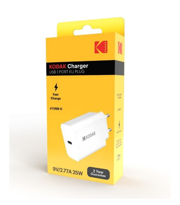 CARGADOR KODAK 1XUSB C  DE 25W