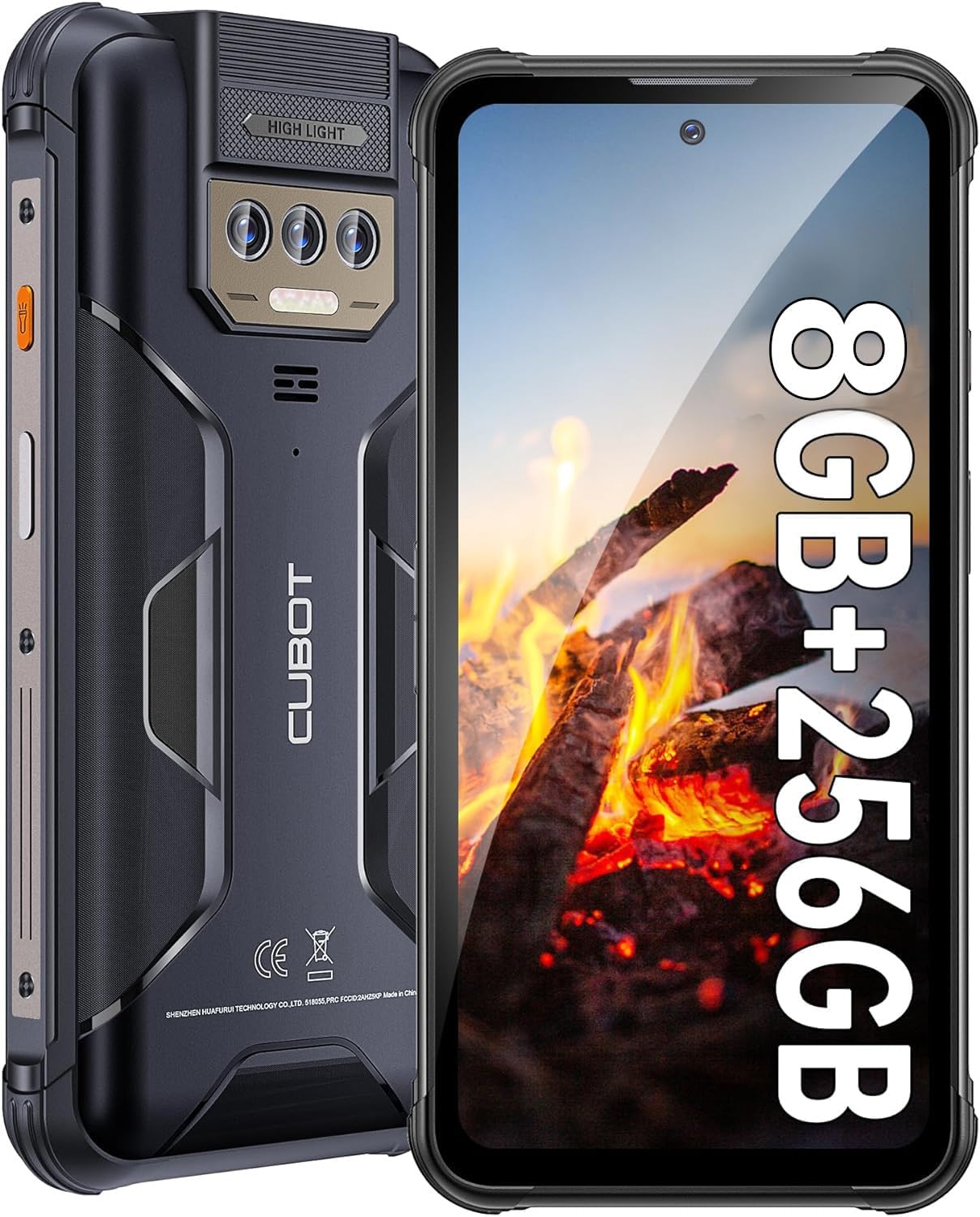 SMARTPHONE CUBOT KING KONG POWER 8/256 6,50" NEGRO