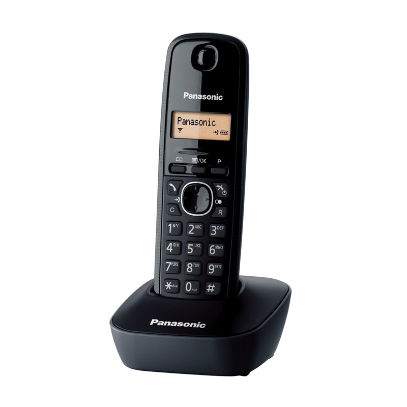 TELEFONO DECT PANASONIC KX-TG1611SPH NEGRO