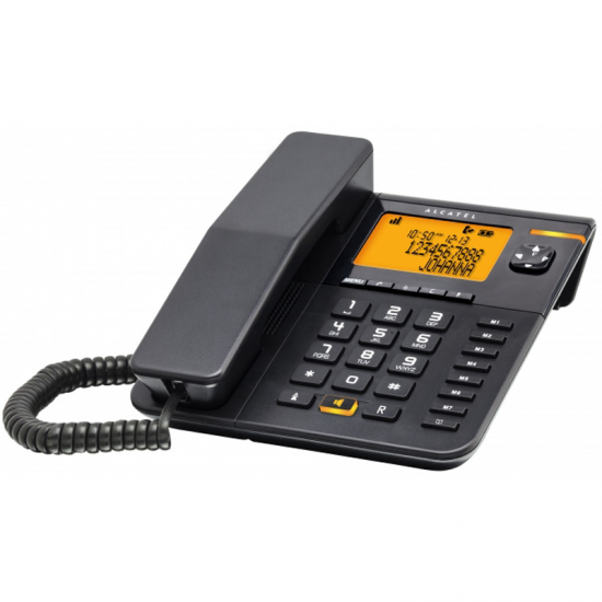 TELEFONO SOBREMESA ALCATEL VERSATIS T76 NEGRO