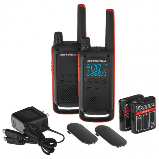 WALKIE TALKIE MOTOROLA T82 TWIN PACK