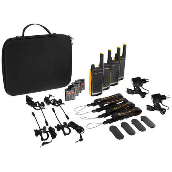 WALKIE TALKIE MOTOROLA T82 EXTREM QUAD PACK