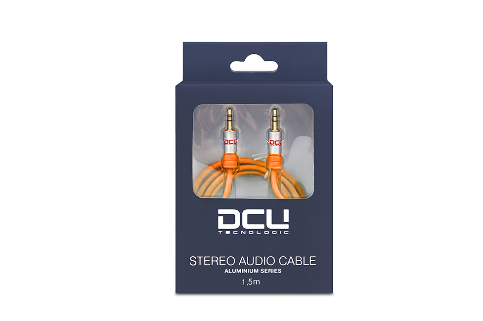 CONEXION DCU USB JACK 3,5 ST NARANJA 1,5M