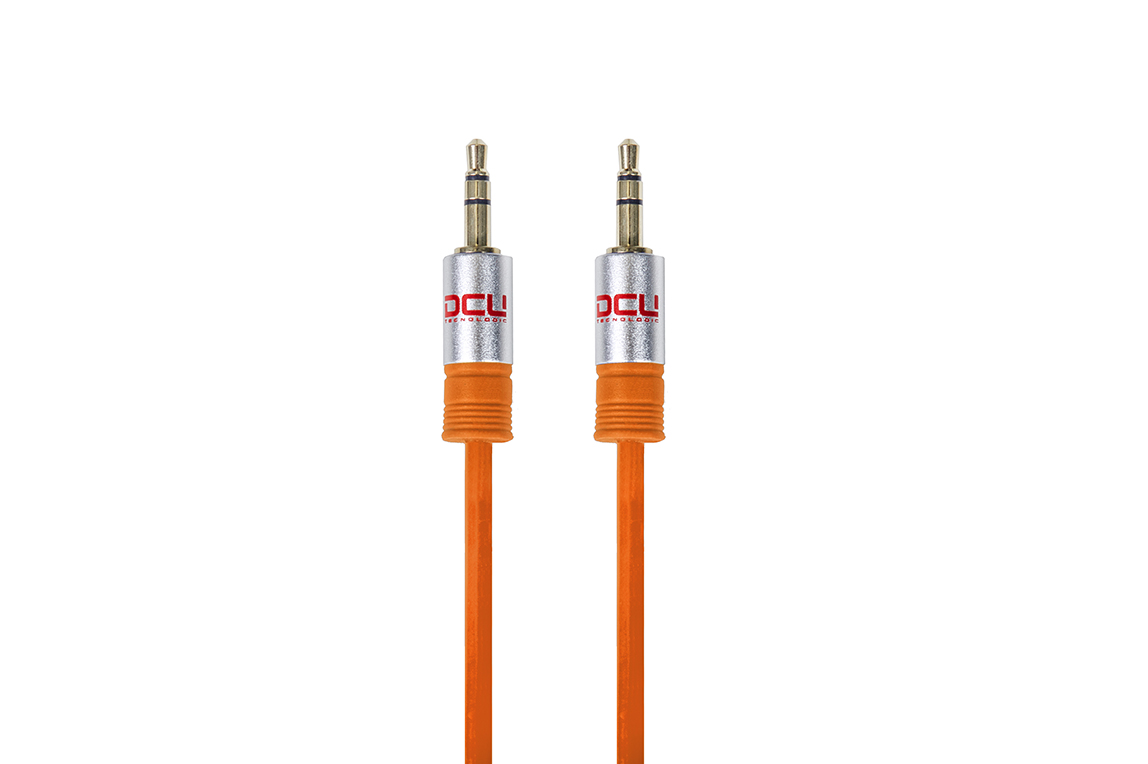 CONEXION DCU USB JACK 3,5 ST NARANJA 1,5M