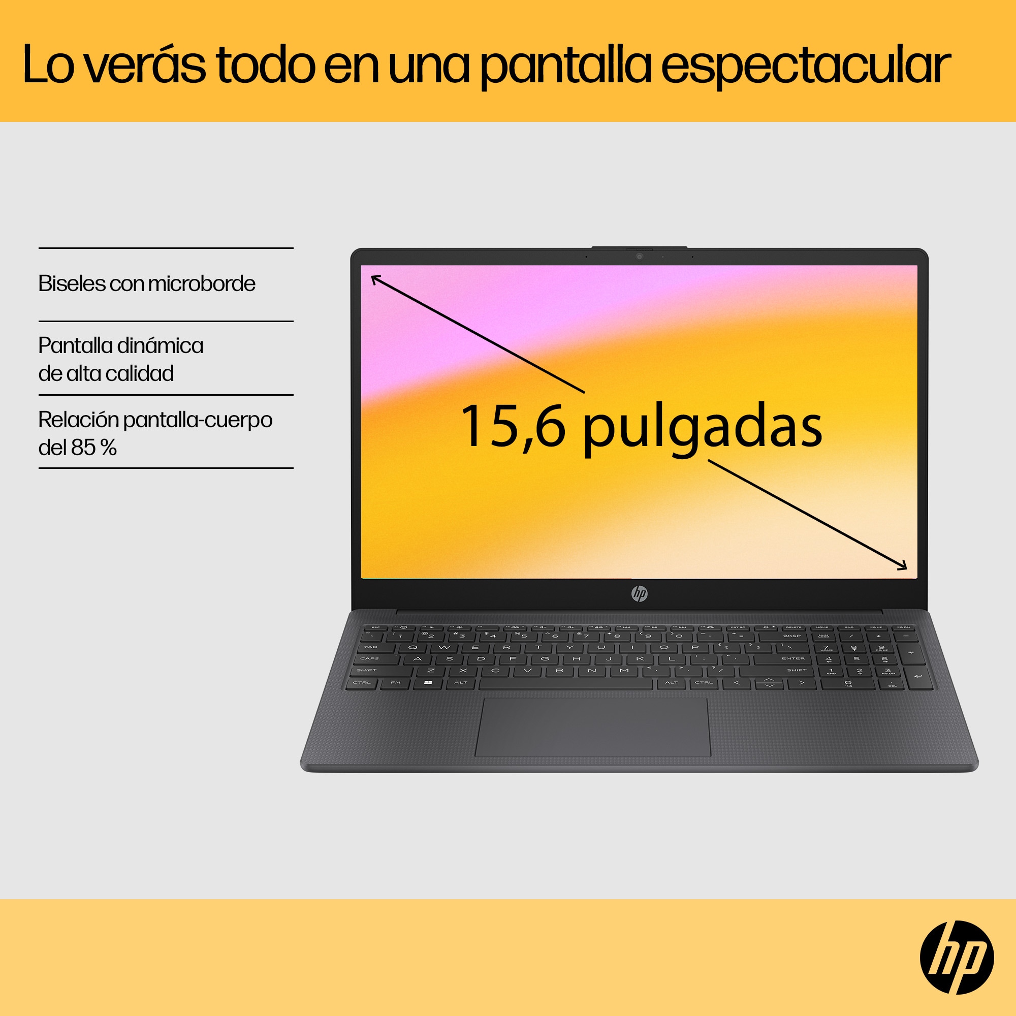 PORTATIL HP 15-FD0014NS RYZEN 3 8GB 512SSD 15,6"