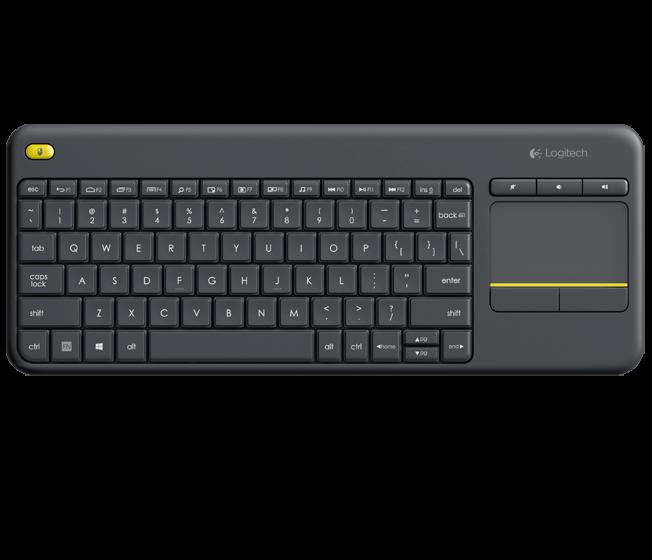 TECLADO LOGITECH K400 PLUS 920-007137 NEGRO