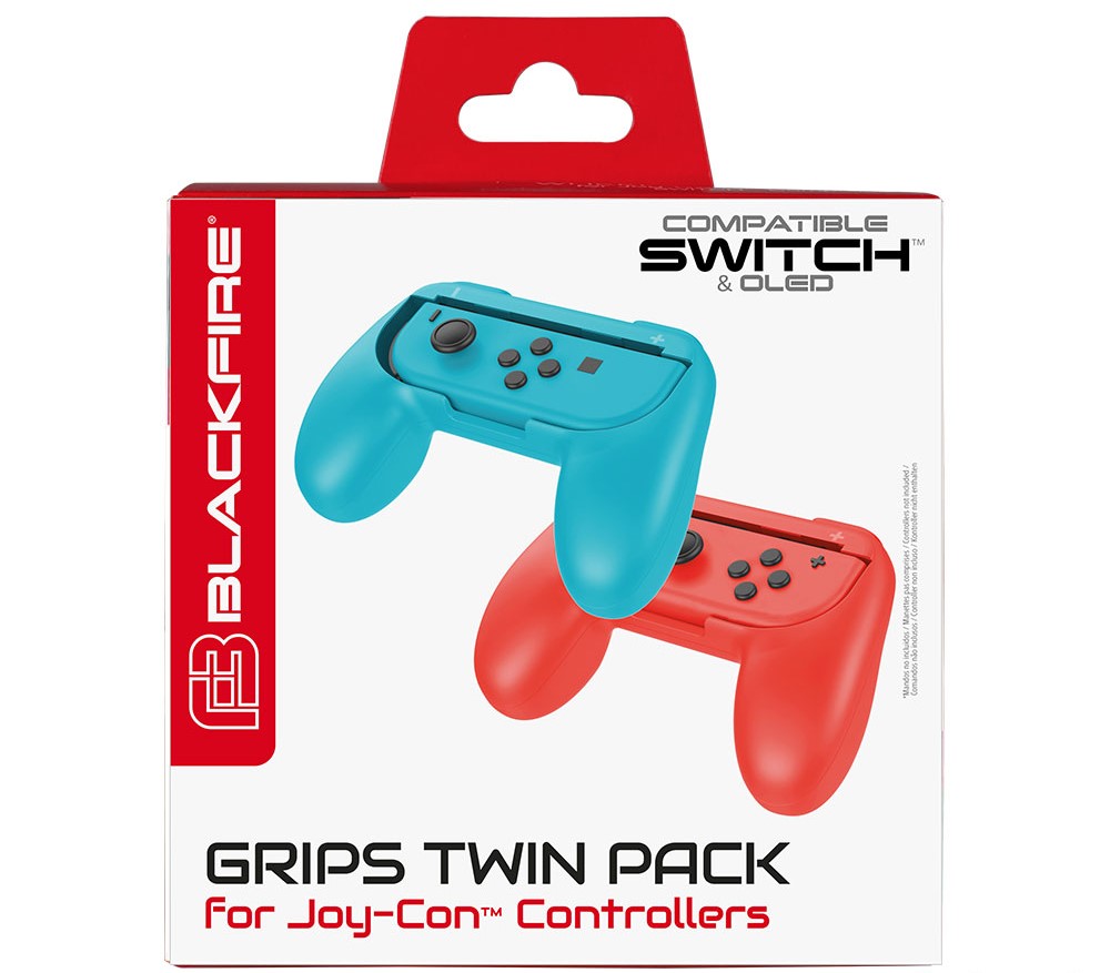 KIT NINTENDO SWITCH BLACKFIRE AURICULAR + GRIPS