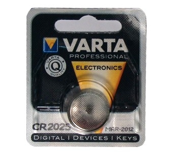 PILA VARTA CR2025 LITIO 3V 1 BLISTER