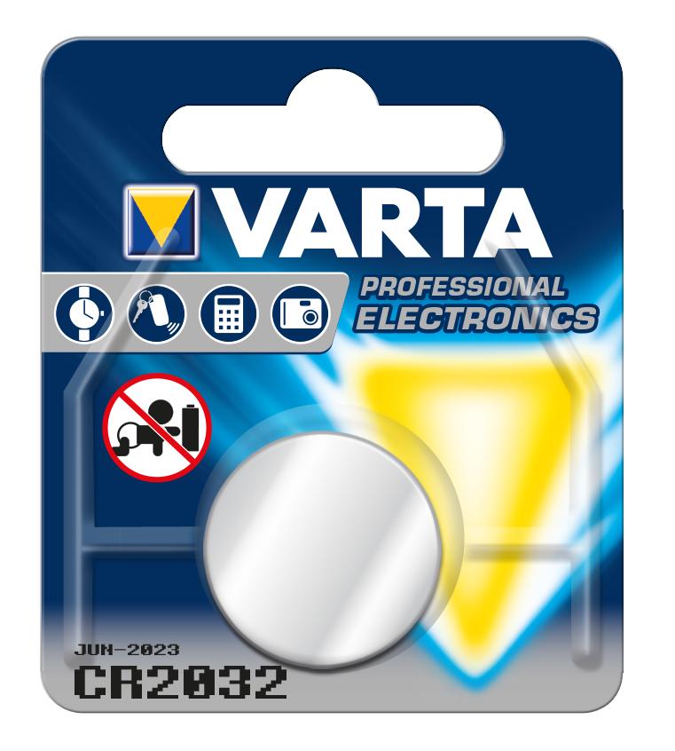 PILA VARTA CR2032 LITIO 3V 1 BLISTER
