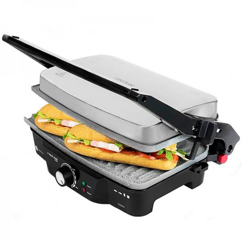 GRILL CECOTEC 03024 INOX 1500W APERTURA 180º AG