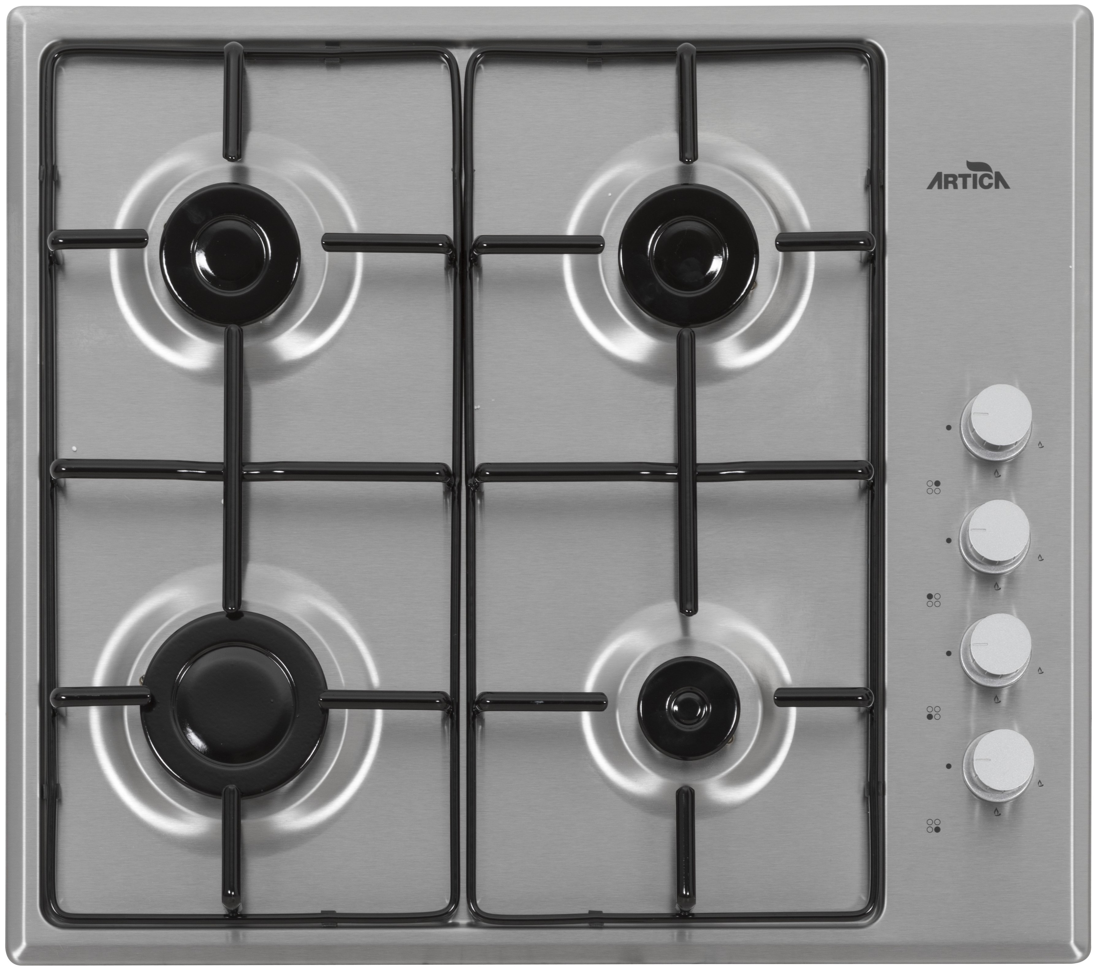 ENCIM. ARTICA AXG6040 4F 60CM GAS INOX