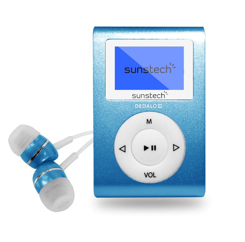REPROD. MP3 SUNSTECH DEDALOIII8GBBL 8GB 1,1"