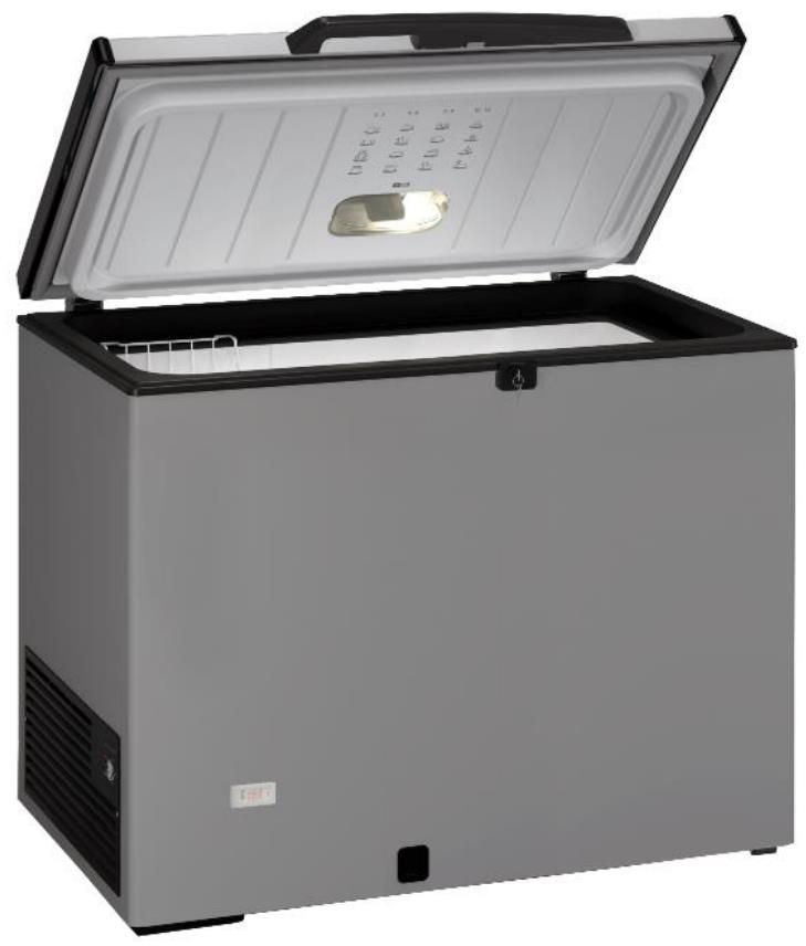 CONG.HOR TENSAI TCHEU290SDUOF 87x110x69 280L SILV