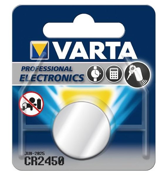 PILA VARTA CR2450 LITIO 3V 560MAH 1 BLISTER