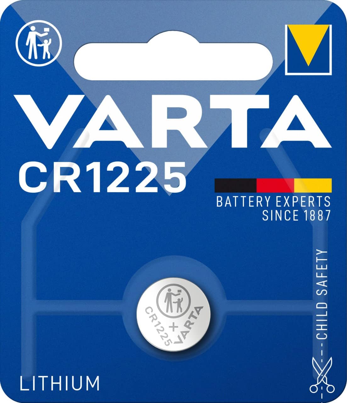 PILA VARTA CR1225 LITIO 3V 1 BLISTER