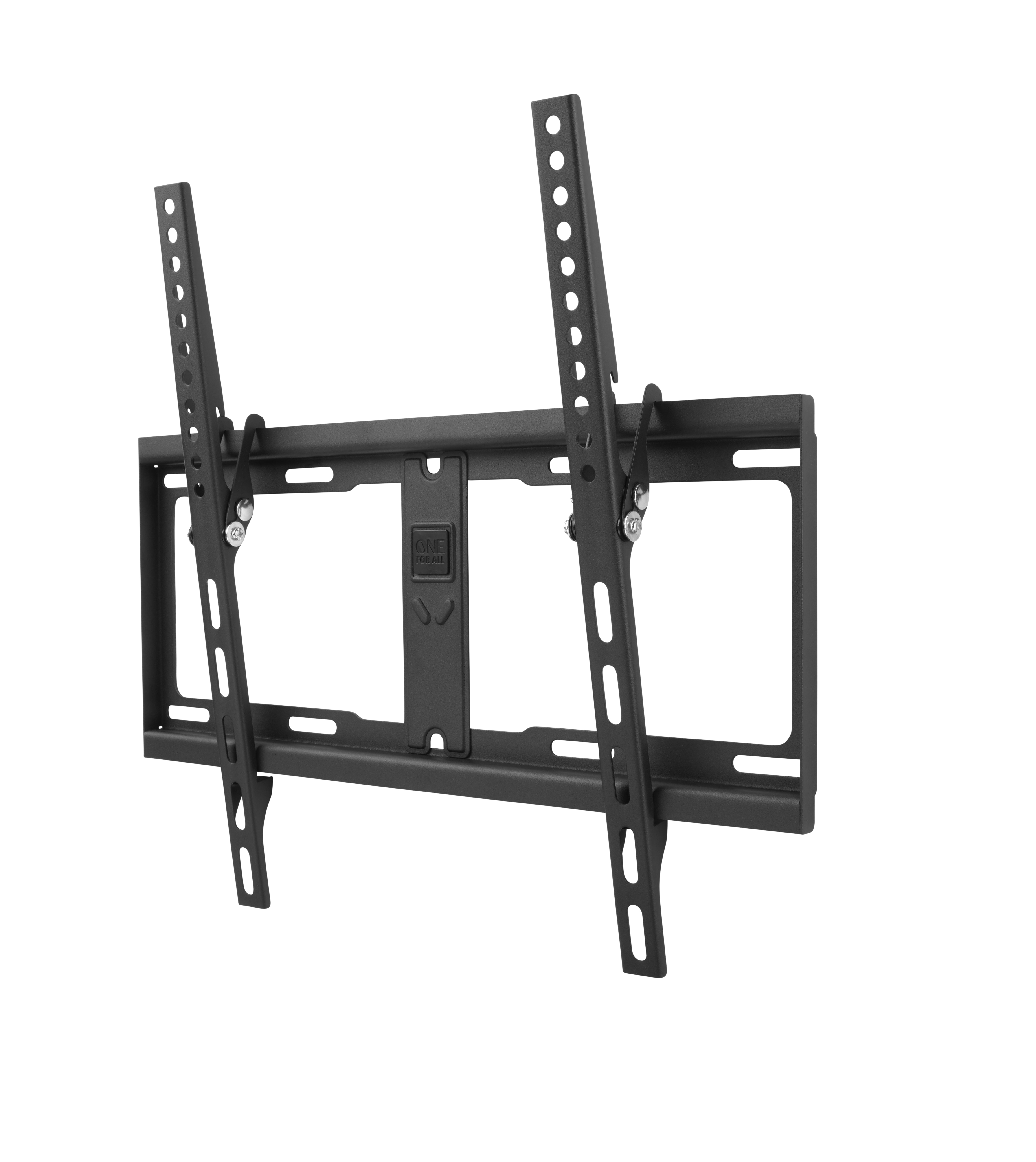 Soporte TV fijo inclinable de pared One For All WM4421, 32-65 pulgadas, hasta 100 kg, VESA hasta 400x400 mm, incl. 15°, negro