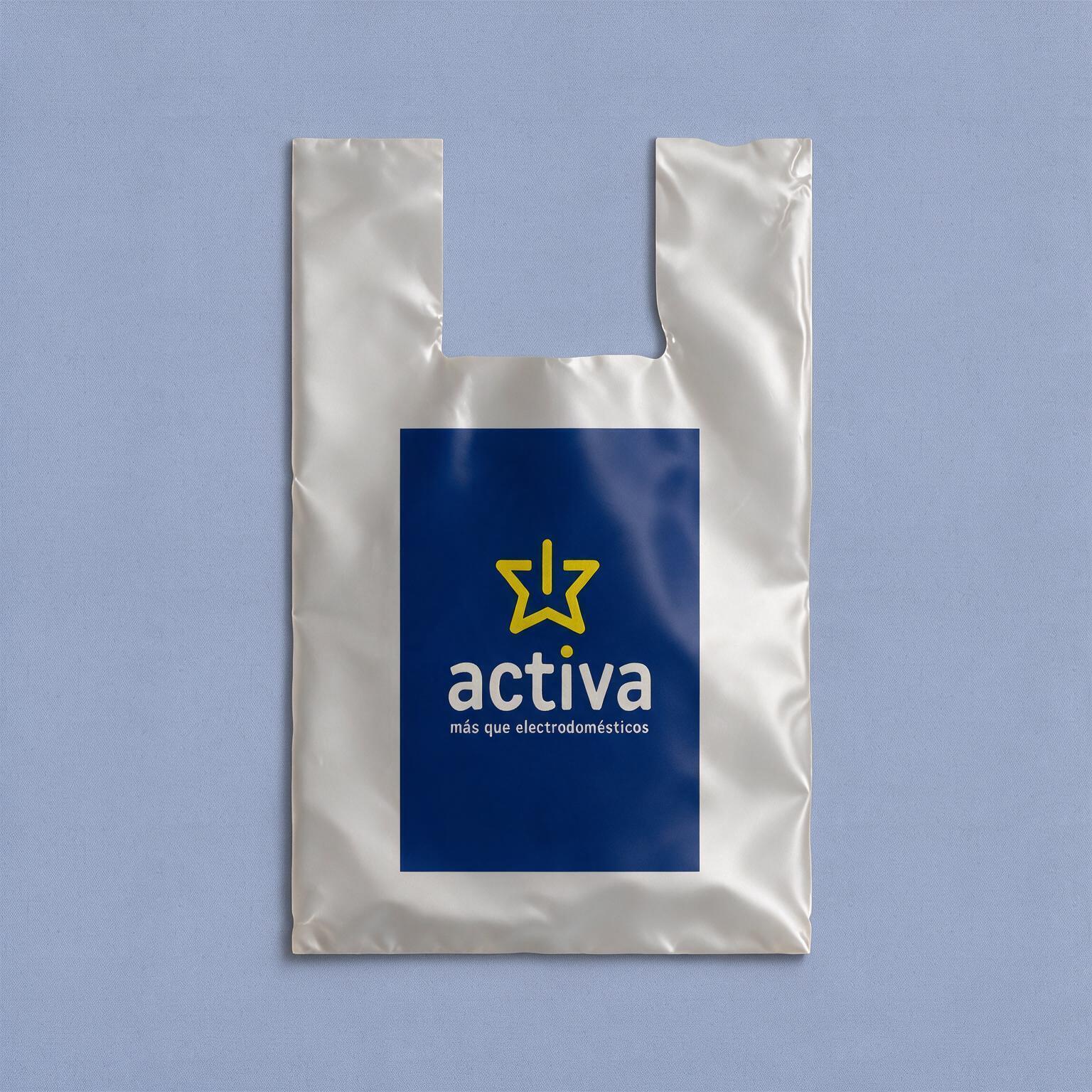 BOLSA GRANDE ACTIVA PLASTIC 80*90 LOWCOST PACK100