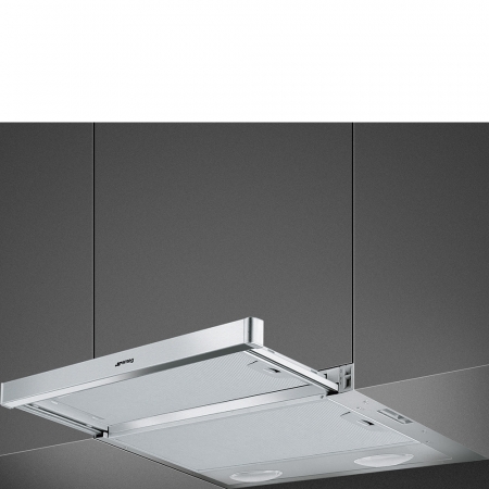 CAMPANA SMEG KSET61ES 60CM. SILVER, TELESCOPICA, 3