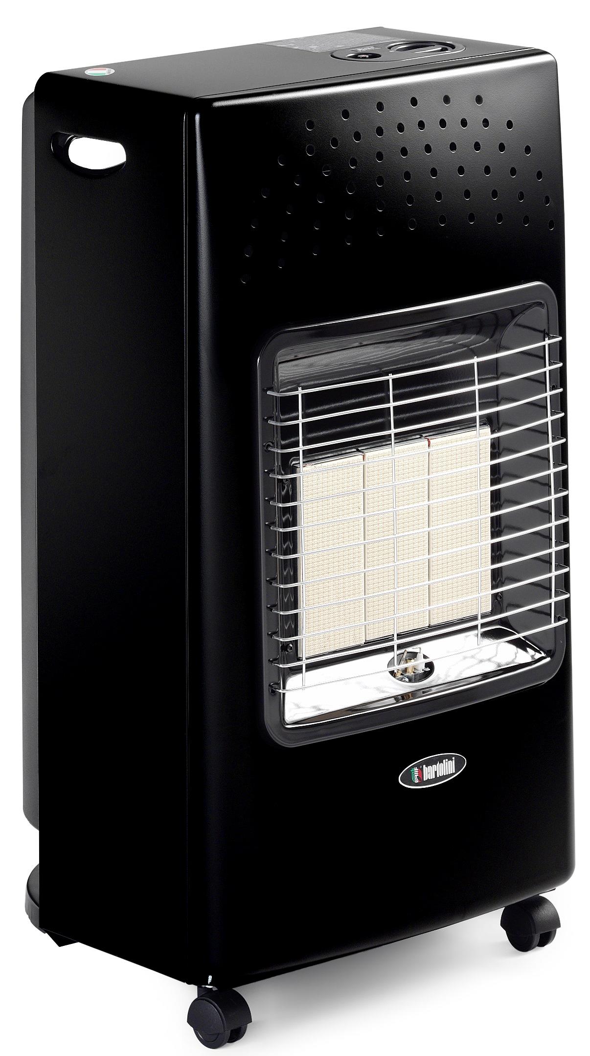 ESTUFA GAS BARTOLINI BATIK IB221ES NERO INFRARROJO