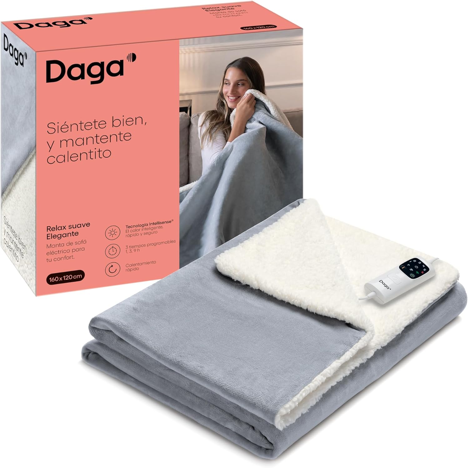 MANTA DAGA RELAX SUAVE ELEG 26000 160x120 150W 3P6