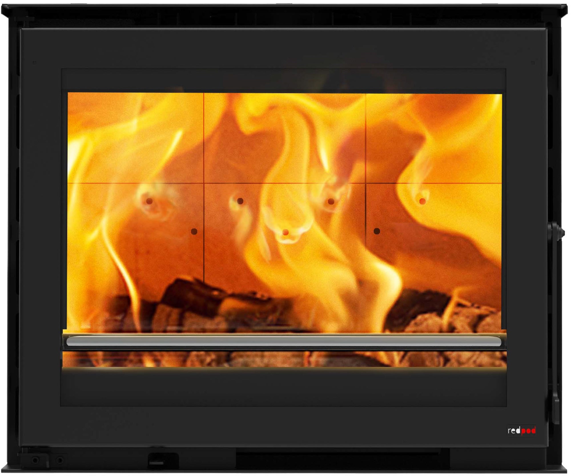 ESTUFA LEÑA RED POD CARAMULO 70 9,4KW CHAP.ECO.S/V