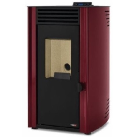 ESTUFA A PELLET RED POD FIRST 6KW BORDEAUX