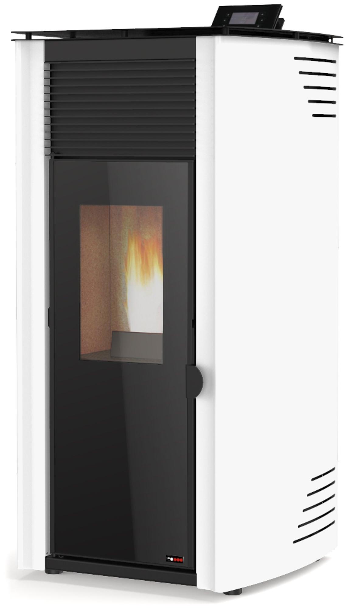 ESTUFA A PELLET RED POD FIRST 10KW WHITE