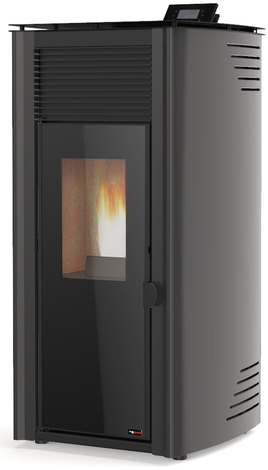 ESTUFA A PELLET RED POD FIRST 10KW BLACK