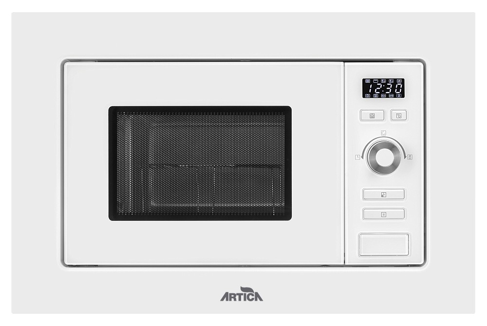 Microondas integrable ARTICA AMW204580IDW INTE DSP 20L BCO