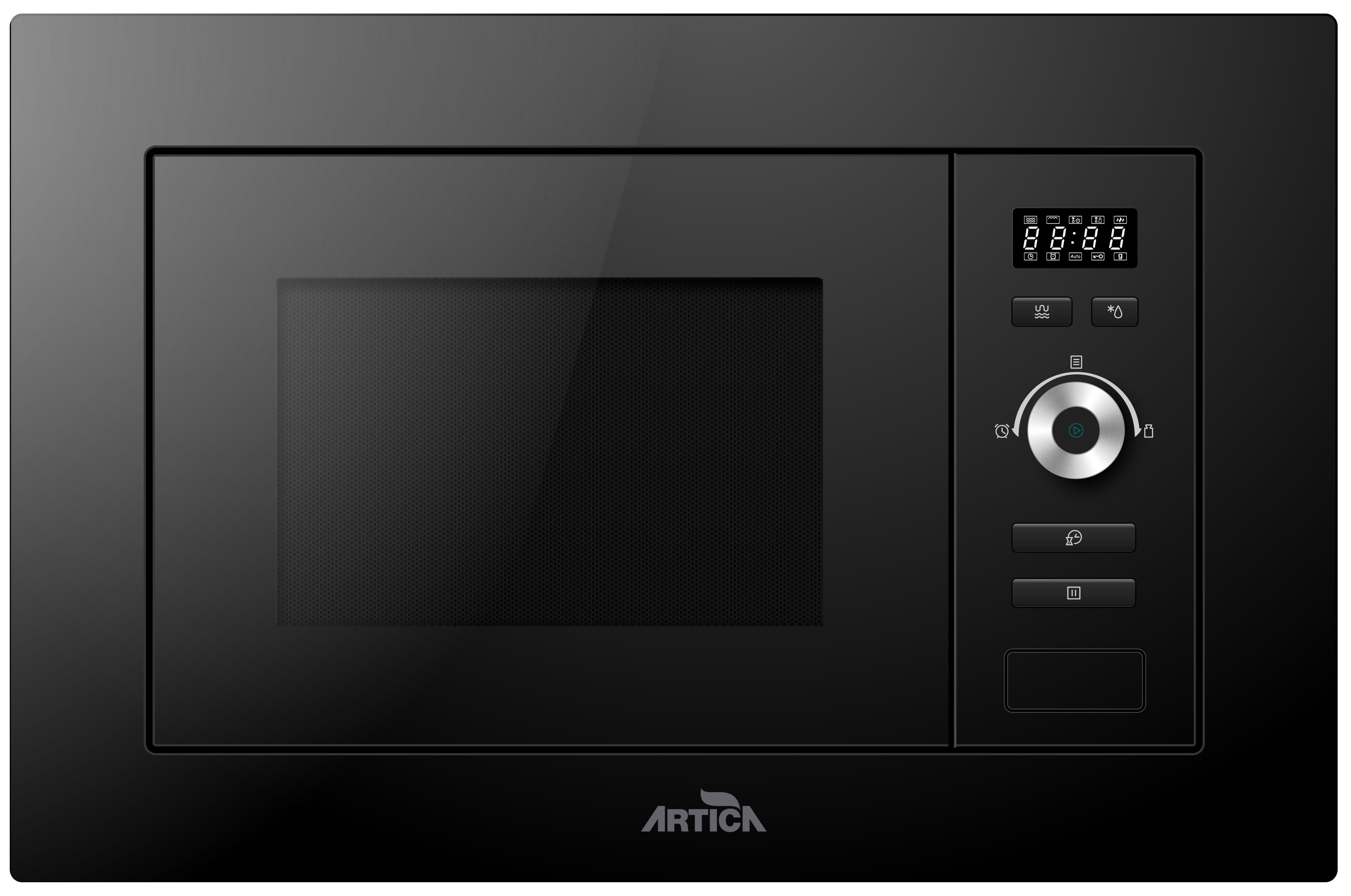 Microondas integrable ARTICA AMW204581IDB INTE DSP 20L NEGRO